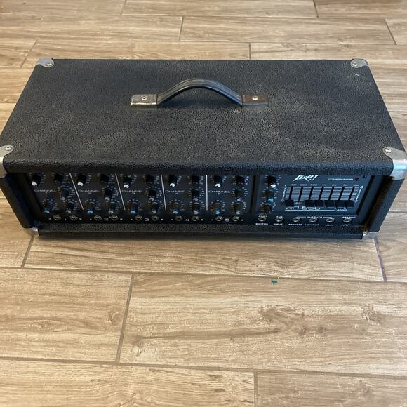 Vintage Peavey XR-500 5-CH Amp/Mixer Tested - Picture 1 of 10